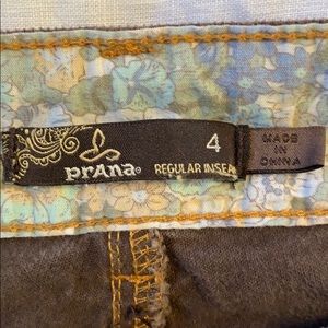 Prana corduroy straight leg pants